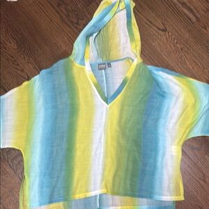 Soho Multicolor Striped Hooded Top
